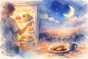 Como reduzir compulsão noturna alimentar