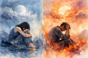 Depressão bipolar versus depressão unipolar