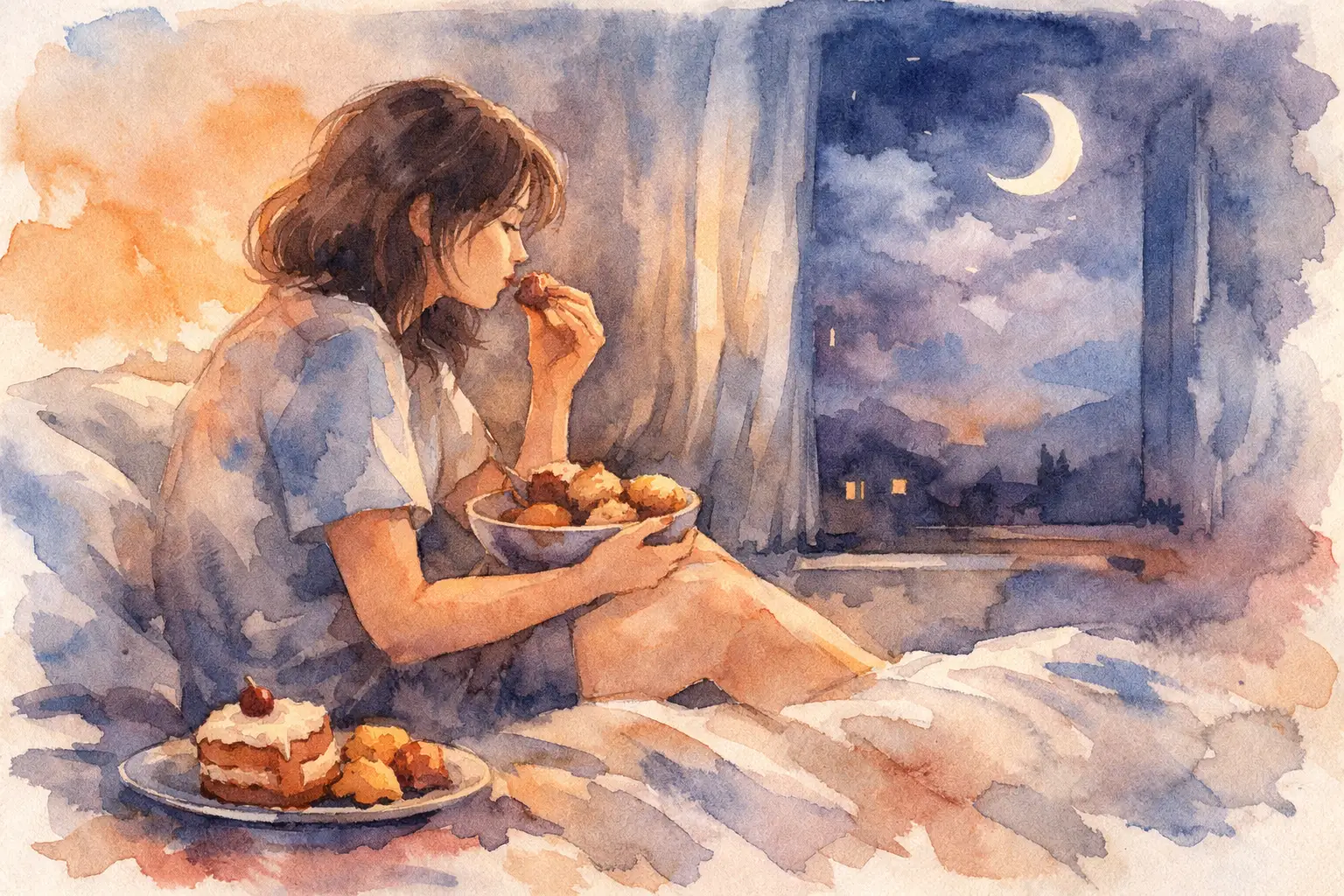 Compulsão alimentar e ansiedade noturna: entenda